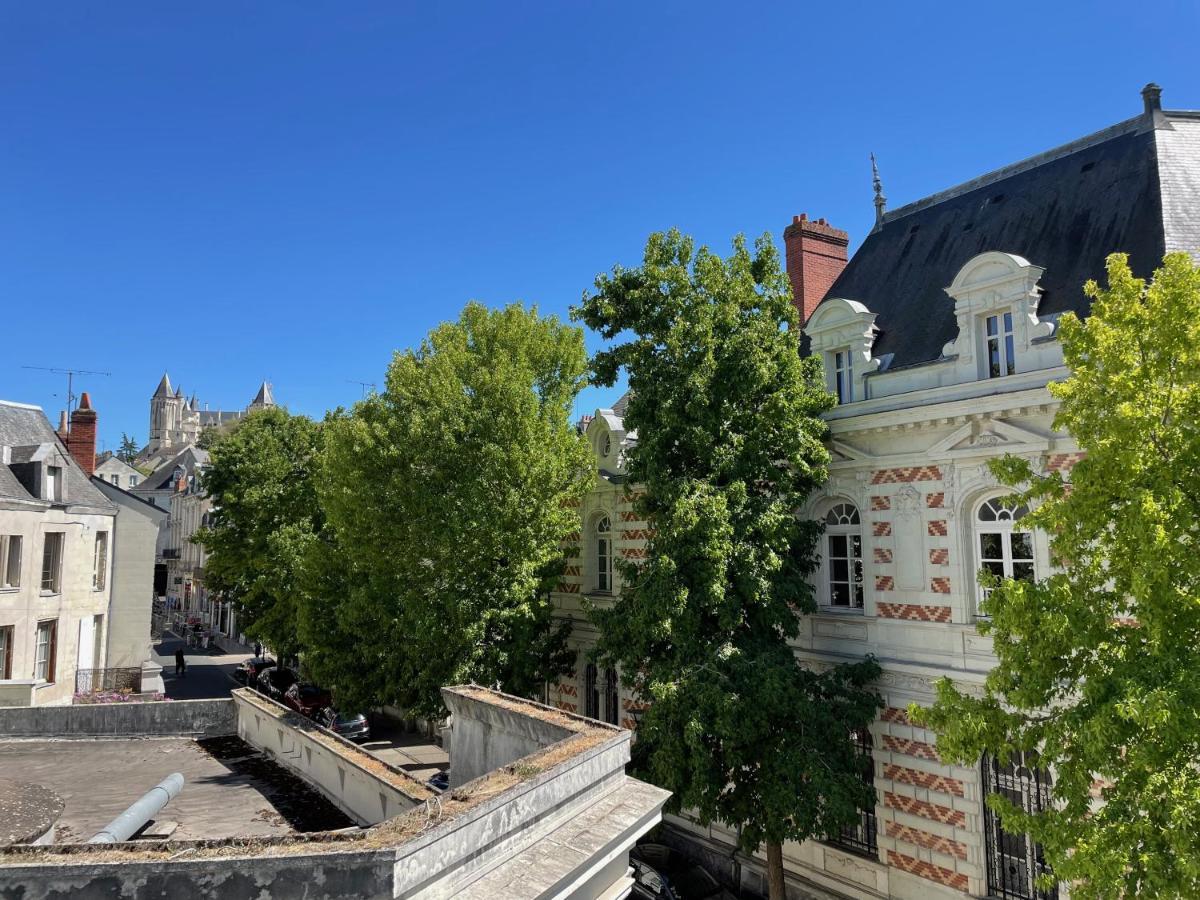 Centre Ville Terrasse Et Vue Chateau Saumur Eksteriør billede